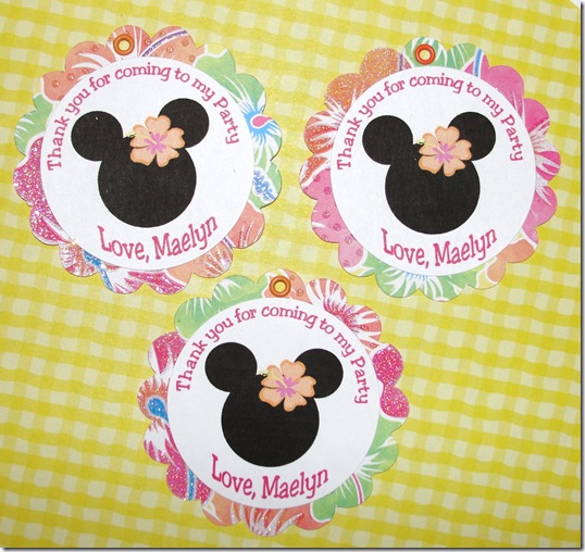 Party Pops: Minnie Mouse Luau Party